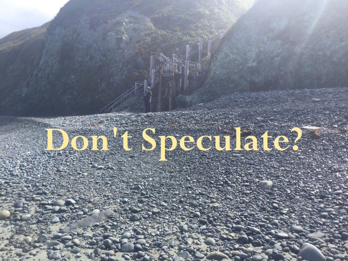 Don't Speculate