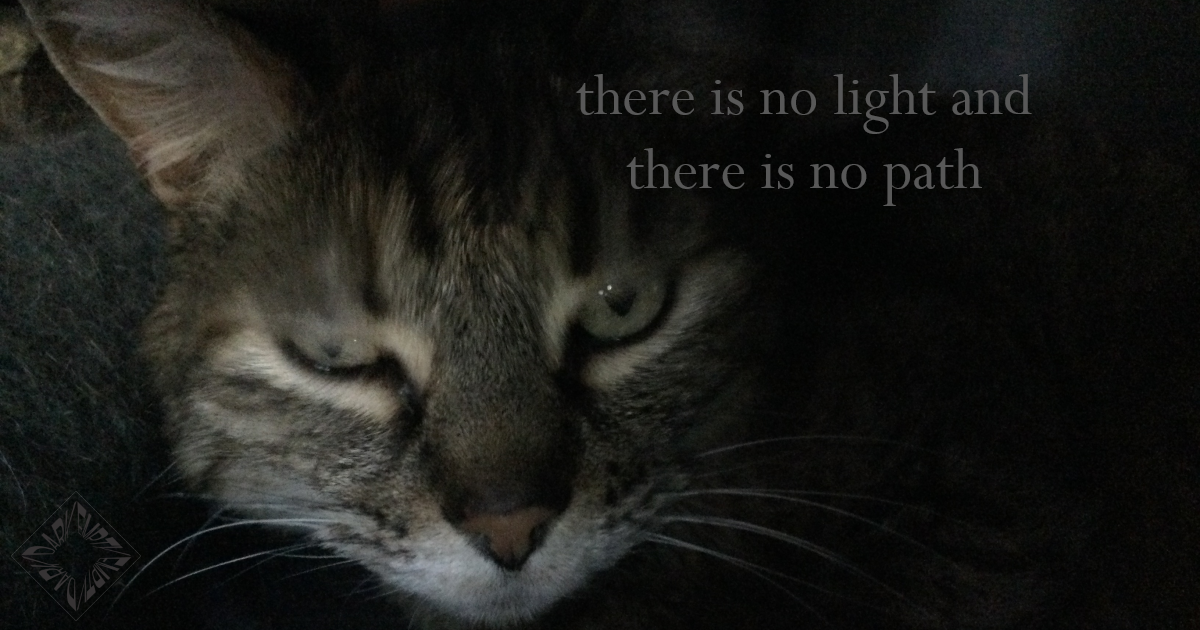 No Light and No Path