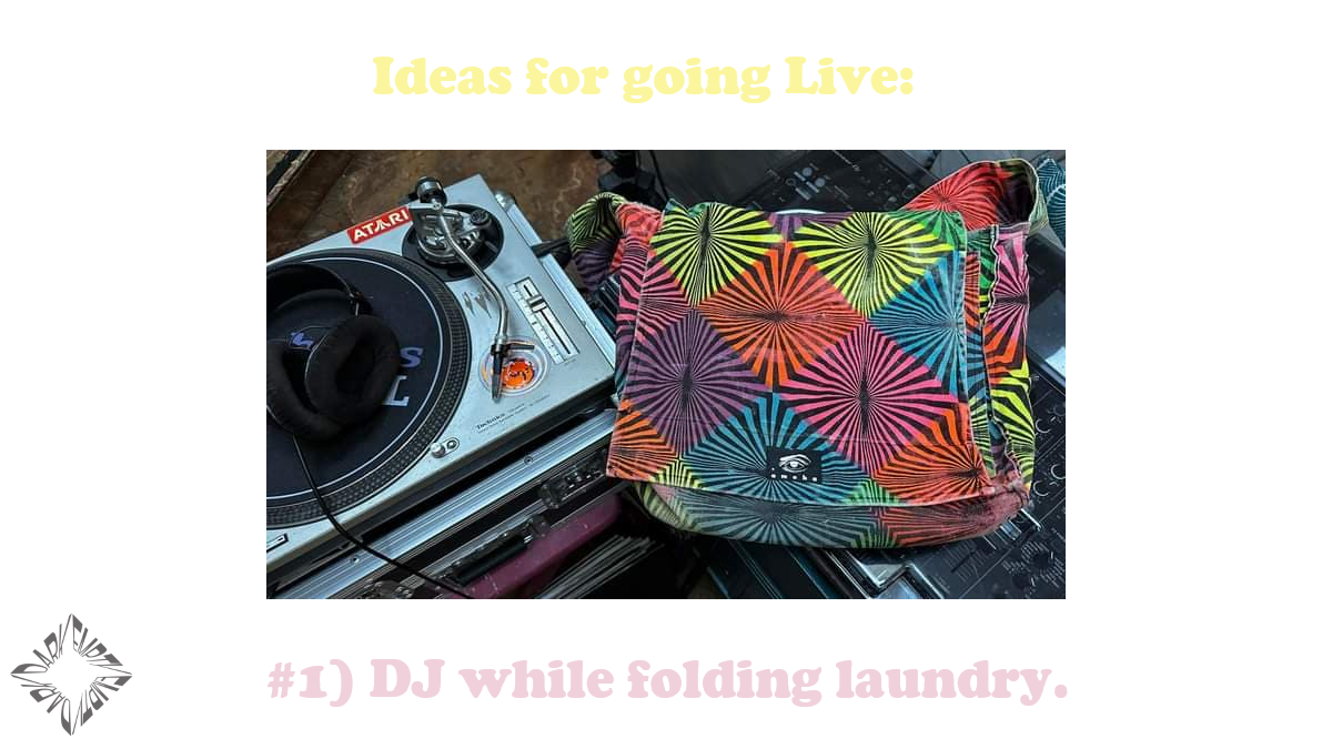 Live Folding Laundry DJ